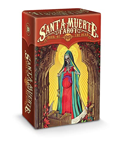 Santa Muerte Tarot - Mini Tarot: 78 full colour mini tarot cards and instructions (Paperback)
