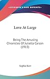 Love At Large: Being The Amusing Chronicles Of Julietta Carson (1915)