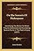 On The Sonnets Of Shakespeare: Identifying The Person To Whom They Are Addressed, And Elucidating Several Points In The Poet's History (1837)
