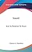 Sound: And Its Relation To Music