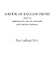 A Book of English Prose (Part II: Arranged for Secondary and High Schools)