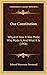 Our Constitution: Why And How It Was Made, Who Made It, And What It Is (1906)