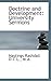 Doctrine and Development: University Sermons