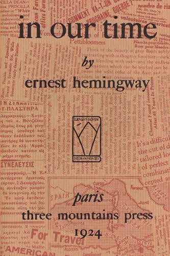 in our time: The 1924 Text