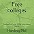 Free colleges: Colleges lis...