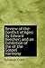 Review of the Conflict of Ages: By Edward Beecher; and an Exhibition of the of the Gospel Harmony