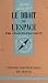 Le droit de l'espace by Charles Chaumont