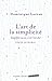 L'art de la simplicité (Psychologie)