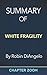 Summary of White Fragility by Robin DiAngelo