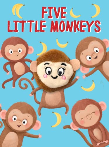 Five Little Monkeys - Children's Finger Puppet Board Book (Board Book)