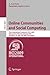 Online Communities and Social Computing