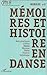 Xxxxmemoires et Histoire en Danse by Isabelle Launay