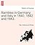 Rambles in Germany and Italy in 1840, 1842 and 1843.