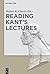 Reading Kant's Lectures