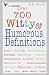 Over 700 Witty & Humorous definitions