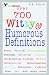 Over 700 Witty & Humorous definitions