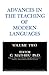 Advances in the Teaching of Modern Languages: Volume 2