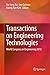 Transactions on Engineering Technologies: World Congress on Engineering 2018