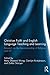 Christian Faith and English Language Teaching and Learning: Research on the Interrelationship of Religion and ELT