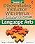 Differentiating Instruction With Menus for the Inclusive Classroom: Language Arts (Grades K-2)
