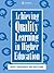 Achieving Quality Learning in Higher Education