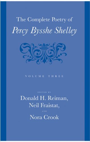 The Complete Poetry of Percy Bysshe Shelley