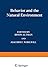 Behavior and the Natural Environment (Human Behavior and Environment Book 6)