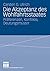 Die Akzeptanz des Wohlfahrtsstaates: Präferenzen, Konflikte, Deutungsmuster (German Edition)