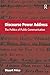 Discourse Power Address: The Politics of Public Communication