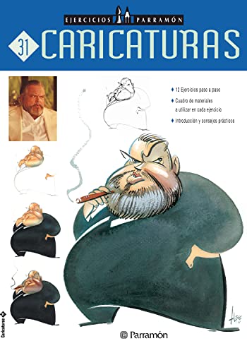 Ejercicios Parramón. Caricaturas (Spanish Edition)