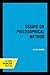 Essays on Philosophical Method