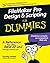 FileMaker Pro Design & Scripting For Dummies (For Dummies (Computer/Tech))