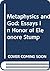 Metaphysics and God: Essays in Honor of Eleonore Stump