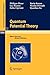 Quantum Potential Theory (Lecture Notes in Mathematics, 1954)