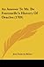 An Answer To Mr. De Fontenelle's History Of Oracles (1709)