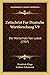 Zeitschrist Fur Deutsche Wortforschung V9 by Colmar Schumann