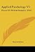Applied Psychology V5: Powe...
