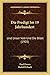 Die Predigt Im 19 Jahrhundert: Und Unser Volk Und Die Bibel (1903) (German Edition)