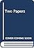 Two Papers By Bayes