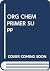 An Organic Chemistry Primer...