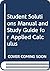 Student Solutions Manual an...