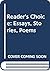 Reader's Choice: Essays, St...