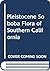 Pleistocene Soboba Flora of Southern California by Daniel I. Axelrod