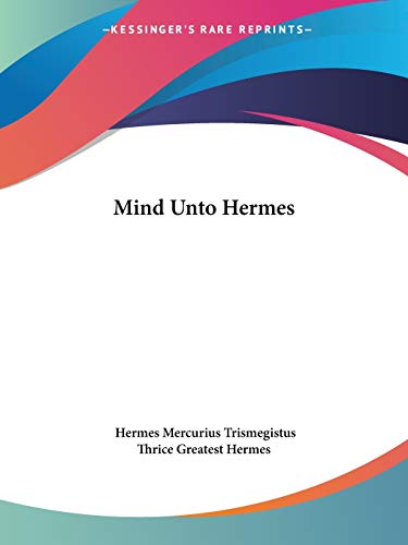 Mind Unto Hermes (Paperback)