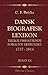 Dansk biografisk lexikon, tillige omfattende Norge for tidsru... by Carl Frederik Bricka