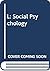 L: Social Psychology