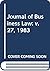 Journal of Business Law: v....