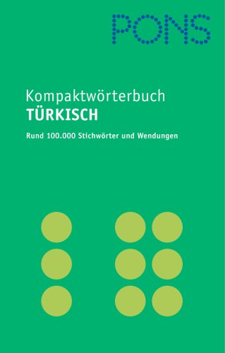 PONS Kompaktwörterbuch Türkisch (Hardcover)