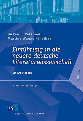 Einführung in die neuere deutsche Literaturwissenschaft: Ein Arbeitsbuch (Paperback)