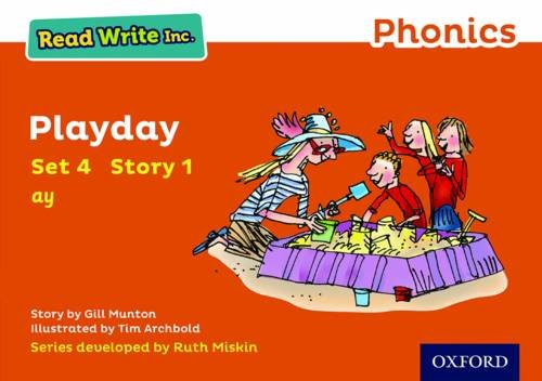 Read Write Inc. Phonics: Orange Set 4 Storybook 1 Playday (Paperback)